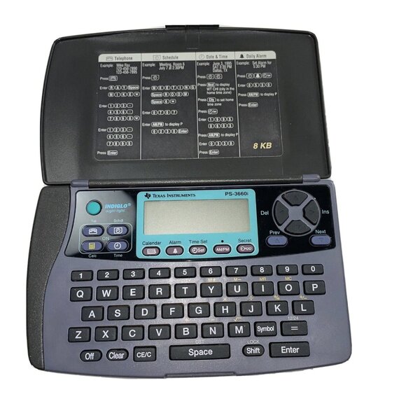 Texas Instrument PDA Electronic Organizer PS 3660i Indigo u - Picture 1 of 4